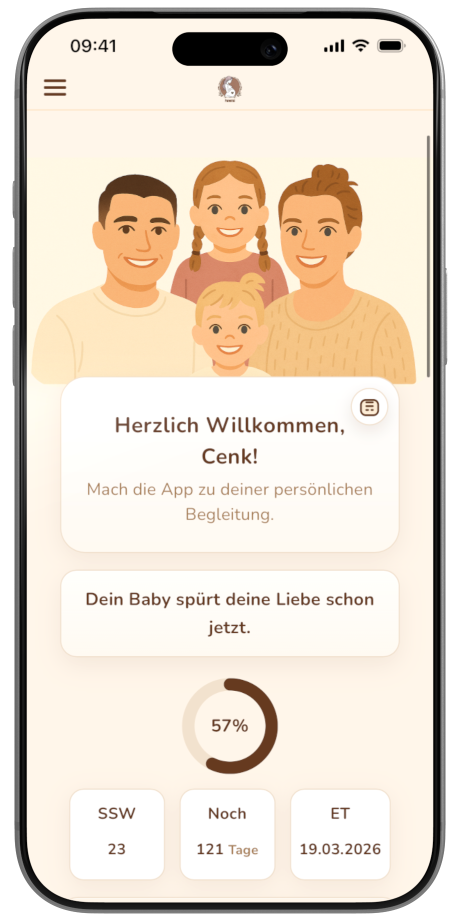 Parentsi+ – Mockup 2